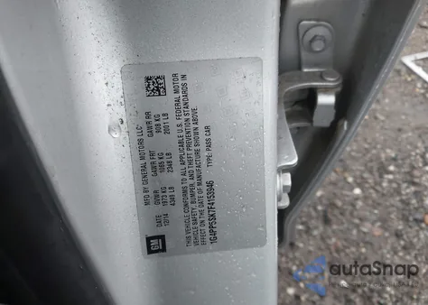 2015 Buick Verano z USA, uszkodzony, nr VIN 1G4PP5SK7F4153946